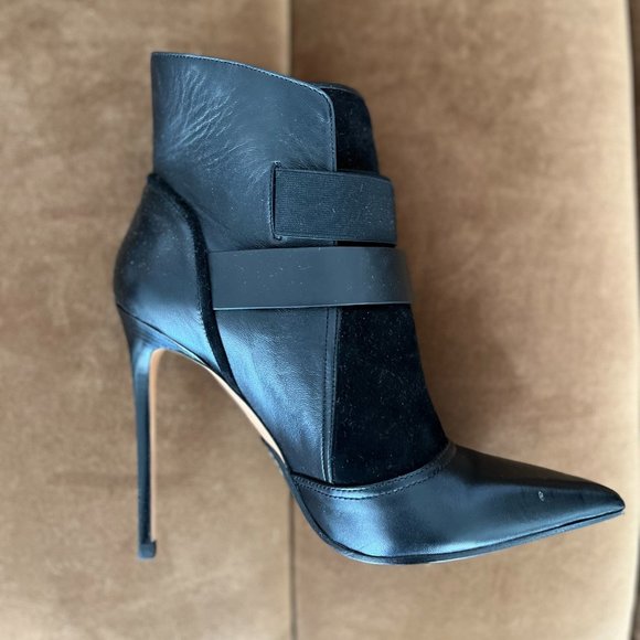 BALMAIN Black Booties - Picture 5 of 6